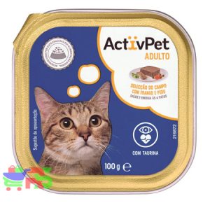 ALIM HUM GATO PATE FRAN PER ACTIVPET 100G